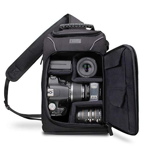 Accessory Power USA GEAR S Series S15 - Mochila Cámara Reflex, Funda Bolsa Protectora para Cámaras DSLR como Nikon, Canon  y para Accesorios, Cargadores, Tarjetas de Memoria