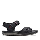 sandalias clarks hombre Ancho: Normal Clarks Step Beat Sun, Sandalias Punta Cerrada para Hombre, Negro (Black-), 41 EU