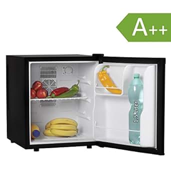 Amstyle Minikühlschrank 46 Liter Minibar Schwarz freistehender Mini