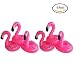 CCINEE 6pcs Hot Mini Cute Fanny Toys Red Flamingo Floating Inflatable Drinks Can Holder Swimming Pool Beach Party Kids
