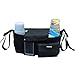 Damero Stroller Buggy Organiser Bag with Shoulder Strap (Black)