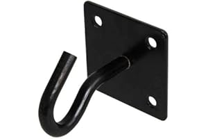 Fixman 786651 Chain Plate Black Hook 50 mm x 50 mm