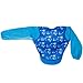 Bibetta Ultrabib Baby Bib with Sleeves (Blue Fish)