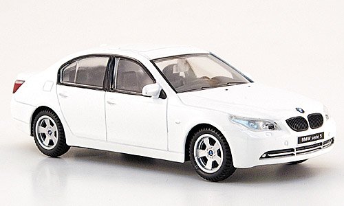 Preisvergleich Produktbild BMW 5er, weiss, Modellauto, Fertigmodell, Mondo Motors 1:43