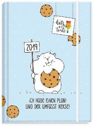 Preisvergleich Produktbild Katz & Tinte Taschenkalender 2019