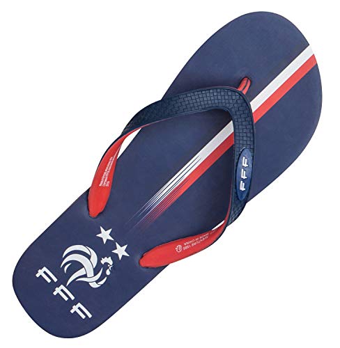Equipe de FRANCE de football Tongs FFF - Collection Officielle Taille Enfant garçon