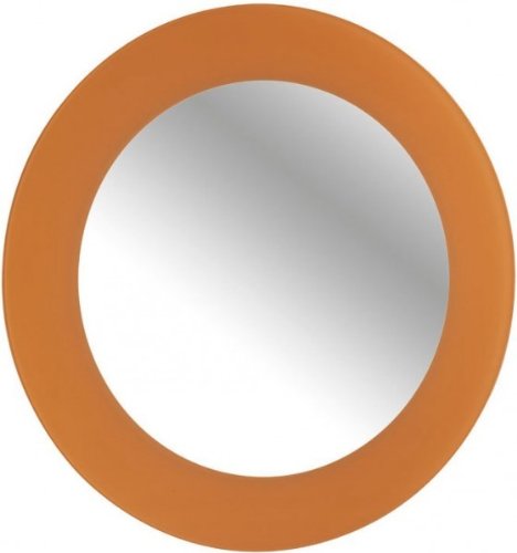 WENKO Wandspiegel Tropic Purple Power-Loc (Farbe: orange)