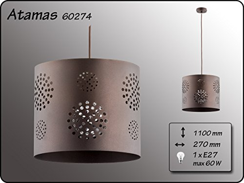 Preisvergleich Produktbild ALFA Atamas 1 Deckenleuchte Deckenlampe Hängeleuchte Hängelampe Pendelleuchte