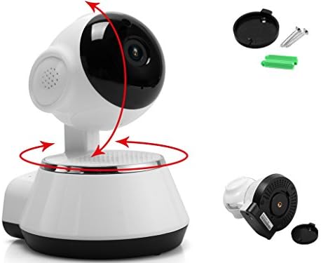 Forsea Wireless 720P HD Pan Tilt Network Home Security CCTV IP Camera IR Night Vision WiFi Webcam Voice Intercom Mobile Alarm House safing artifact Intelligent Surveillance Camera