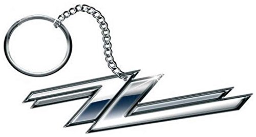 ZZ Top Porte-Clés Keychain Twin Z's band logo nouveau officiel metal