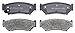 Produktbild ACDelco 17D556M Professional Semi-Metallic Front Disc Brake Pad Set by ACDelco