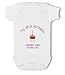 My First Birthday Personalised Name and Date for girl cute - Baby Vest - 6-12 Months