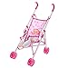 Produktbild Prettygood7 Puppenbuggy, Kinderwagen, faltbar, für Mädchen, Spielzeug (zufällige Farbe)