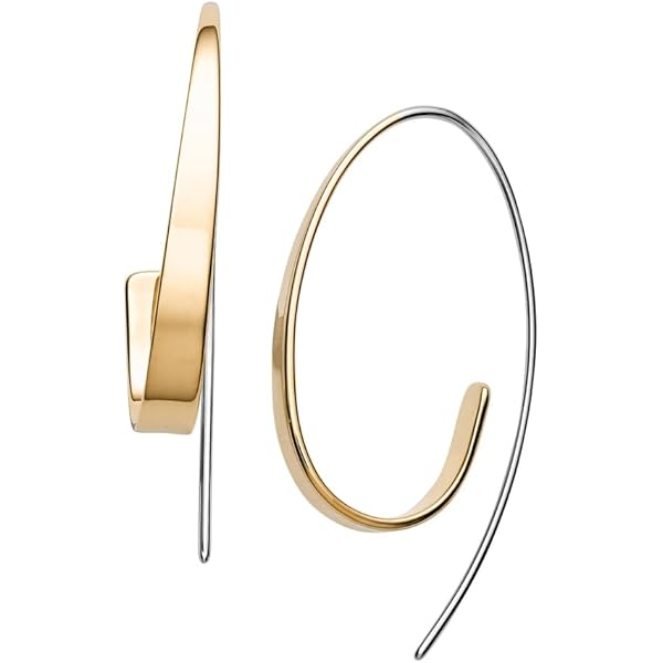 BOUCLES D'OREILLES DORÉES EMBOLIC | Conçu par Cristina Julià | Joidart
