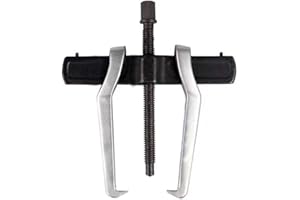 Armastuse Estrattore a 2 Griffe,Estrattore di velocità Flessibile a 2 Ganasce Strumento di rimozione di Livello Professionale Forniture industriali per Ingranaggi, puleggia e volano per la(4 Pollici)