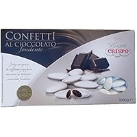 Crispo - Confetti al Cioccolato Fondente Bianchi