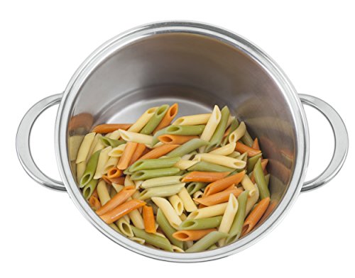 Metaltex 111502038 Abgießhilfe „Clip On“ mit Halteclip, Kunststoff, schwarz, 28 x 28 x 10 cm - 5