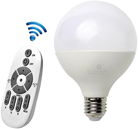 Atuten Smart Starter Kit for White and Colour Ambience Wireless Lighting, 1 x 13W E27 LED Light Bulb,1 x Dimmer Switch A1 with 14 keys, Perfect Fit,Adjustable,Multicolor,Dimmable