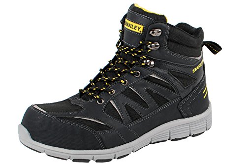 Preisvergleich Produktbild Stanley PULS00420 Pulse hohe Sicherheitsschuhe S3, 42, Schwarz