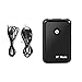 Price comparison product image Black V4 Transmitter & Receiver Wireless A2Dp Audio 3.5Mm Jack Aux Adapter