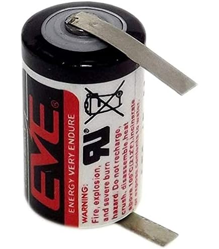 PILA BATTERIA LITIO Li-SoCl2 LS14250 1/2AA 3,6V 1200mAh REOFORI A SALDARE - LS14250AX - Saft - Foto 3