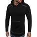 Produktbild Pullover Für Herren,Lange Ärmel Sweatshirt Hoodie Resplend Einfarbig Slim Fit Kapuzenpulli Kapuzenpullover Mit Tasche Schlanke Kapuzenoberteil Langärmliges T-Shirt-Oberteil