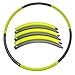 Produktbild Portable Hula Hoop 1.5Ib (Dia.35.4 ") Workout Ausrüstung Übung für Fitness Gewichtsverlust und perfekten Körper, 6-segmentierten Schaum gepolstert
