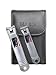 I&I USA Nail Professional Chrome Stainless Steel Sharp Cutter Kit For Men, Women and Mini Toenail Cutter For Kids - Set of 2 RS.592.00