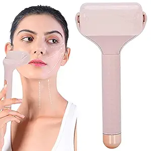 AK Enterprise ICE ROLLER FACE MASSAGER with Cooling Gel Inside Technology Ice Roller Massager Therapeutic Cooling to Naturally Tone & Tighten | Brighten Complexion and Reduce Wrinkles