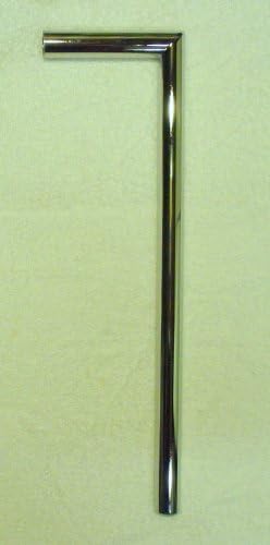 Chrome basin to Floor Waste Pipe 1 1/4" Outside Dia