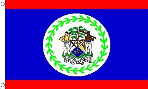 Preisvergleich Produktbild Flag Wholesaler Belize Flagge, Mehrfarbig, Large