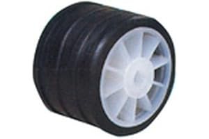 FORNAUTICA RULLO LATERALE IN PVC DIAMETRO 105 MM PER CARRELLO BARCA GOMMONE RICAMBIO