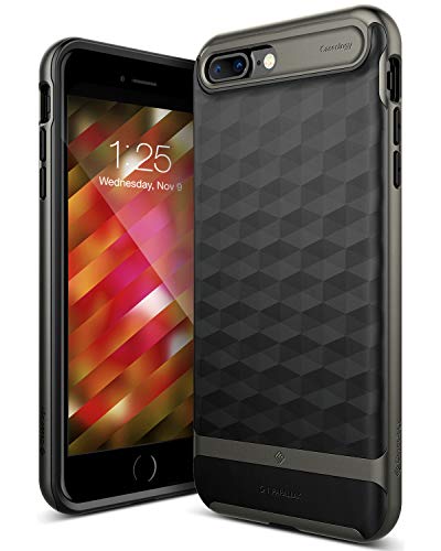 Funda iPhone 8 Plus Caseology serie Parallax Protector delgado de doble capa Proteccion de buena calidad Diseno geometrico Negro Gris Calido - Black Warm Gray para Apple iPhone 8 Plus 2017 iPhone 7 Plus 2016 Funda iPhone 8 Plus Caseology serie Parallax Protector delgado de doble capa Proteccion de buena calidad Diseno geometrico Negro Gris Calido - Black Warm Gray para Apple iPhone 8 Plus 2017 iPhone 7 Plus 2016