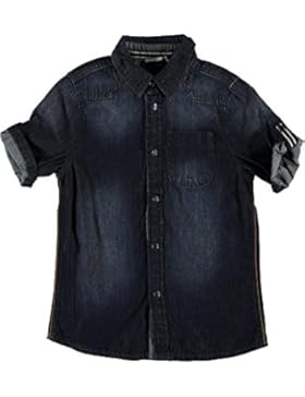 Name it Jungen Jeanshemd kurzarm Freizeit Hemd NITBEKKE SLIM SHIRT 13139501