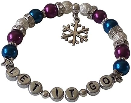 Disney FROZEN BRACELET LET IT GO Inspired by the movie 3-6 years Wear with Frozen Fancy Dress costume Gifts At Dawn
