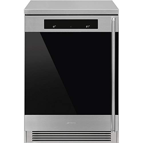 Preisvergleich Produktbild SMEG CVF338XS 82 cm Stand Weinklimagerät EEK A