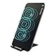 Produktbild Fast Wireless Charger, Herhea 3-Coil Qi Wireless Ladegerät 3 Spulen Kabellose 2 in 1 Induktive Ladestation mit iPhone 8 / 8 Plus / X, Samsung Galaxy S9/S9 Plus Note 8 / S8/ S8 plus/ S7 / S7 Edge Alle QI - fähigen Geräten.