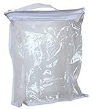 PVC Clear Cosmetic Zip Bag / Make Up / Toiletry / Washbag - Large 23cm