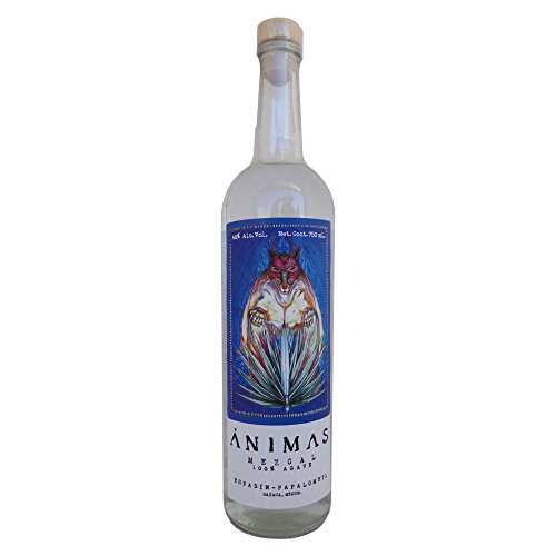 Preisvergleich Produktbild Mezcal Ánimas Artesenal Joven Espadin und Papalometl – 750ml