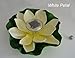 Produktbild Sunnytech® Solar Farbwechsel LEDs Lotus Flower Lampe Schwimmende Teich Garten Yard Pool (weiß)