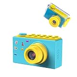 📷【Mejor Regalo para Niños】Batería incorporada de 1200 mAh,Carga del USB, 4-5 horas que cargan tiempo por 5-7 horas de tiempo laborable. Con DIY pegatinas, digital cámara es el mejor regalo para los niños cumpleaños, Navidad, regalos de día de fiesta.