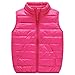 Produktbild DGHFBD Heißer Baby mädchen Jungen Kinder Winter leichte Sleeveless Jacke Gilet weiche warme Puffer unten Weste Mantel hohe Hals Tasche Oberbekleidung