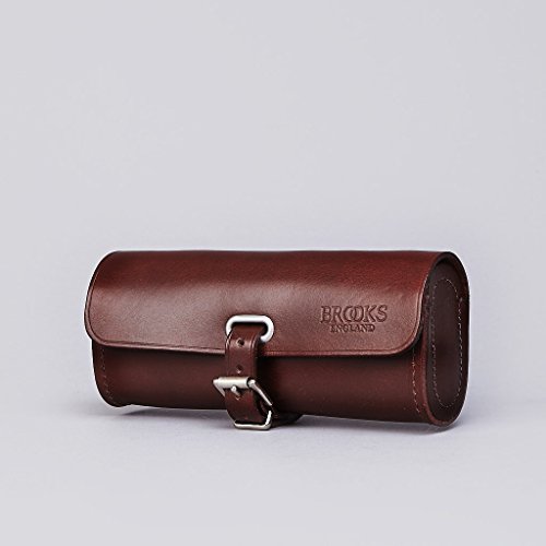 Brooks Challenge - Bolsa de Piel para el sillín, Color Negro marrón marrón - Brooks