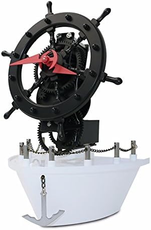 Pirate ship seat watch living room table clock European style wall clock 25 * 18CM