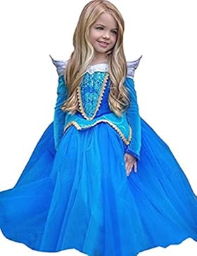 Ninimour Prinzessin Kleid Grimms Märchen Kostüm Cosplay Mädchen Halloween Kostüm