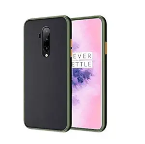 Advika Oneplus 7 Pro Case/Slim & Soft Transparent Smoke Green Cover for Oneplus 7 Pro/Soft Flexible & Stylish Case forOneplus 7 Pro(Green)