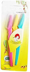 CETC Stainless Steel Eyebrow Disposable Razor??(Pack of 3)