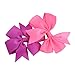 HBF 30PCS Grosgrain Ribbon Hair Bows Teen Kid Toddler Baby Girl Hair Clips Alligator
