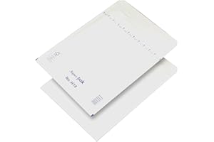OFFICER PRODUCTS Office PRODUCTS HK H18 - Buste autoadesive con pluriball, 270 x 360 mm, 290 x 370 mm, 10 pezzi, colore: Bianco/Formato H18