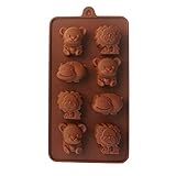 Fácil de usar: fácil de liberar y limpio y seguro para su uso en microondas, horno, frigorífico, lavavajillas, cocción al vapor. La mejor manera de utilizar estos moldes es llenarlos, raspar el exceso de material y luego congelar durante unos minutes.Then dejan secar y luego limpiar cuidadosamente los bordes.